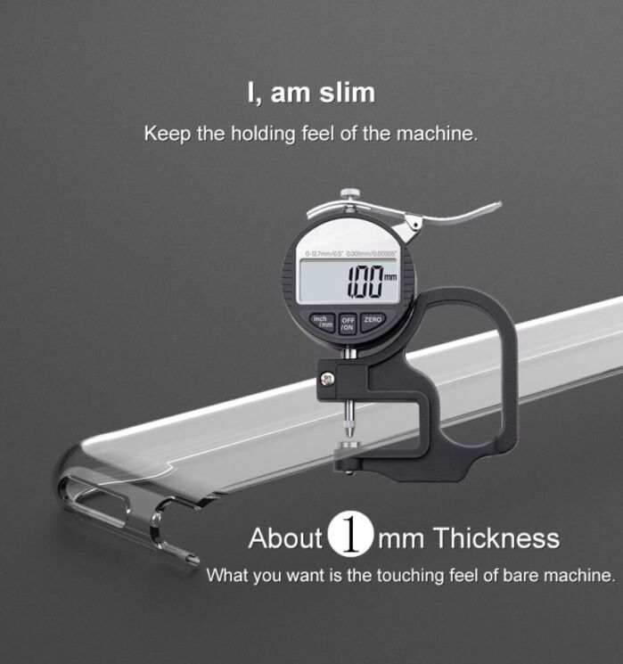 Силиконовый чехол IMAK UX-5 Series для Xiaomi 14T Pro - Transparent: фото 7 из 8