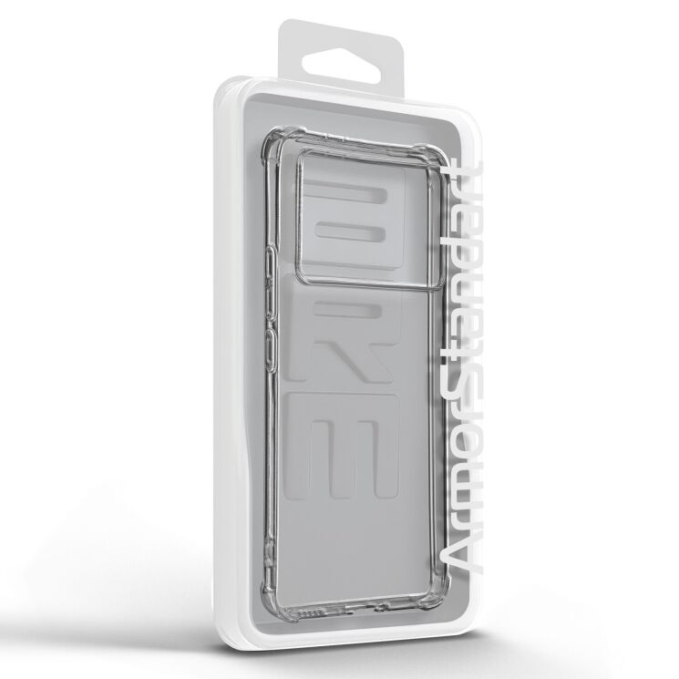 Силиконовый (TPU) чехол ArmorStandart Air Force для Xiaomi Poco F6 Pro - Transparent: фото 6 из 6