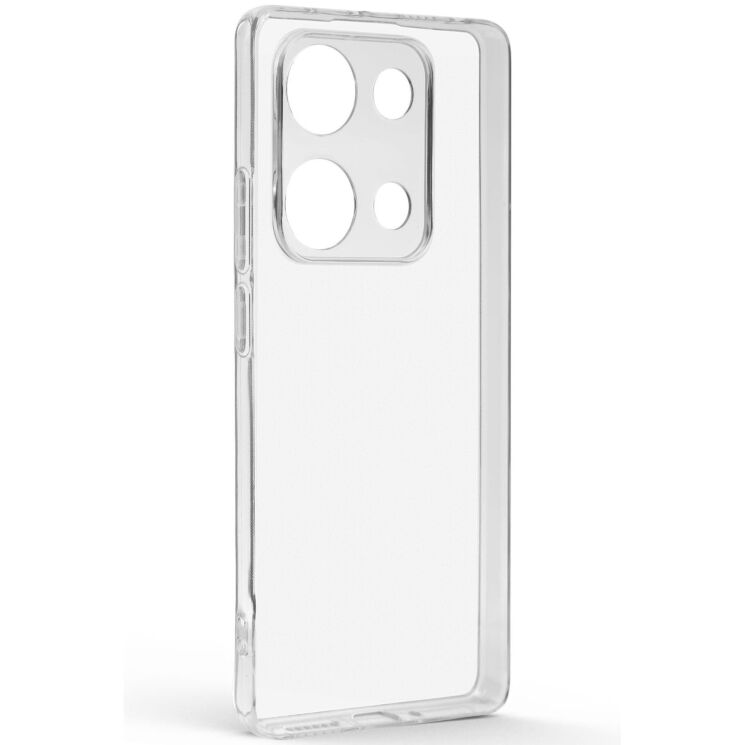 Силиконовый (TPU) чехол ArmorStandart Air Series для Xiaomi Redmi Note 14S - Transparent: фото 2 из 6
