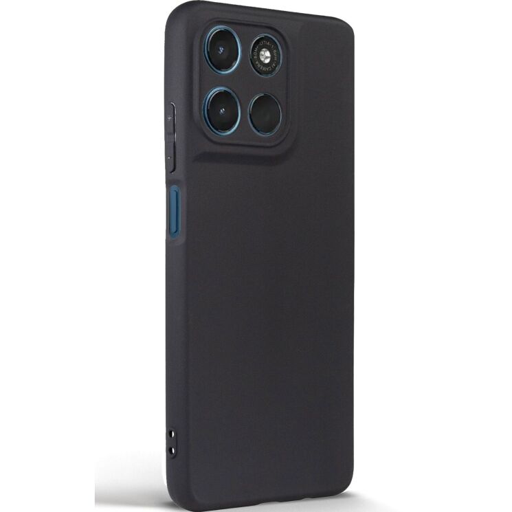 Силиконовый (TPU) чехол ArmorStandart Matte Slim Fit для Motorola Moto G57 Power - Black: фото 2 из 5