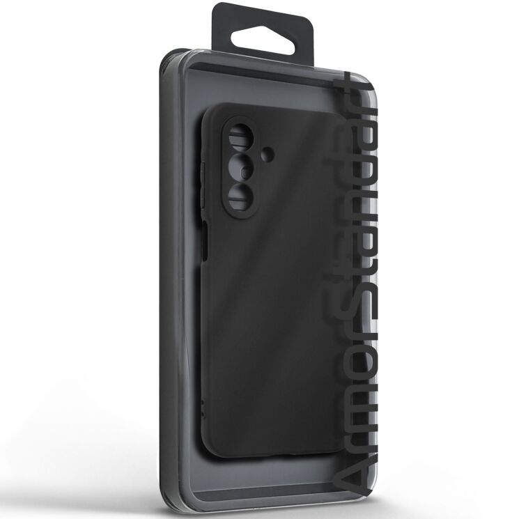 Силиконовый (TPU) чехол ArmorStandart Matte Slim Fit для Samsung Galaxy A26 (A266) - Black: фото 3 из 5