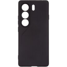 Силиконовый (TPU) чехол ArmorStandart Matte Slim Fit для TECNO Camon 40 (CM5) - Black: фото 1 из 5