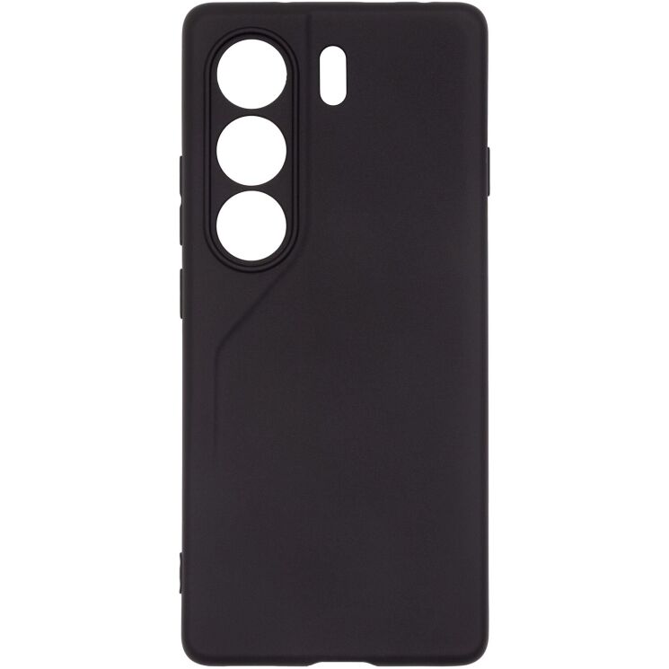 Силиконовый (TPU) чехол ArmorStandart Matte Slim Fit для TECNO Camon 40 (CM5) - Black: фото 1 из 5