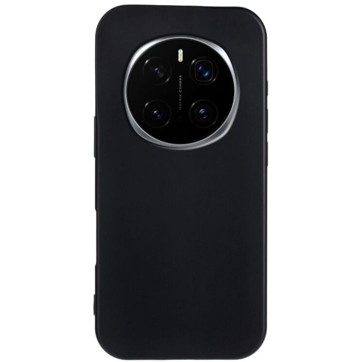 Силиконовый (TPU) чехол Deexe Matte Case для Honor Magic 7 Pro - Black: фото 2 из 7