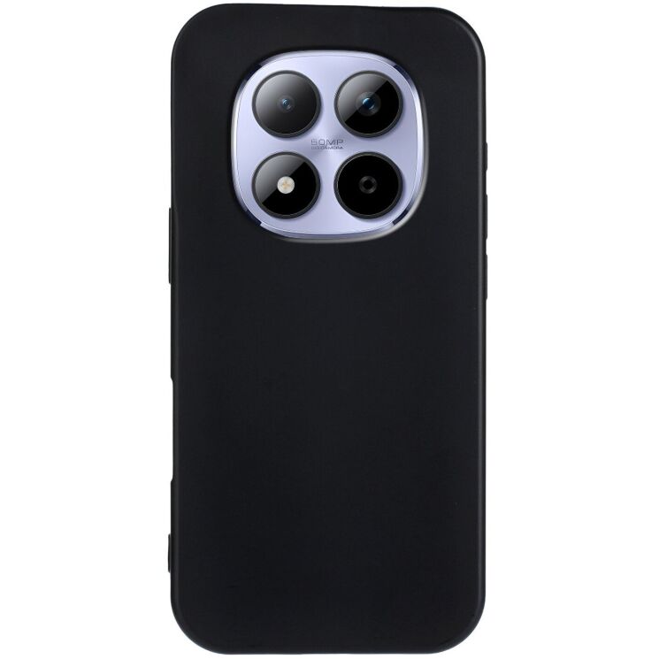 Силиконовый (TPU) чехол Deexe Matte Case для Xiaomi Redmi Note 15 Pro 5G - Black (405008B) Силиконовый (TPU) чехол Deexe Matte Case для Xiaomi Redmi Note 15 Pro 5G - Black: фото 2 з 7