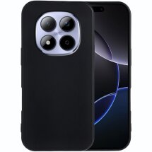 Силиконовый (TPU) чехол Deexe Matte Case для Xiaomi Redmi Note 15 Pro 5G - Black: фото 1 з 7