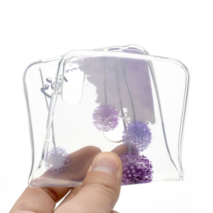 Силіконовий (TPU) чохол Deexe Pretty Glossy для ASUS Zenfone 5 (ZE620KL) - Dandelion: фото 5 з 6