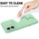 Силиконовый (TPU) чехол Deexe Silicone Case для Infinix Note Edge - Green (409204G). Фото 9 из 9