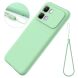 Силиконовый (TPU) чехол Deexe Silicone Case для Infinix Note Edge - Green (409204G). Фото 8 из 9