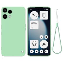 Силіконовий (TPU) чохол Deexe Silicone Case для Nothing Phone (3a) Lite - Green: фото 1 з 9
