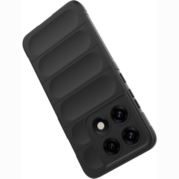 Силиконовый (TPU) чехол Deexe Terra Case для Motorola Edge 70 Pro - Black: фото 4 из 8