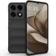 Силиконовый (TPU) чехол Deexe Terra Case для Motorola Edge 70 Pro - Black (412005B)