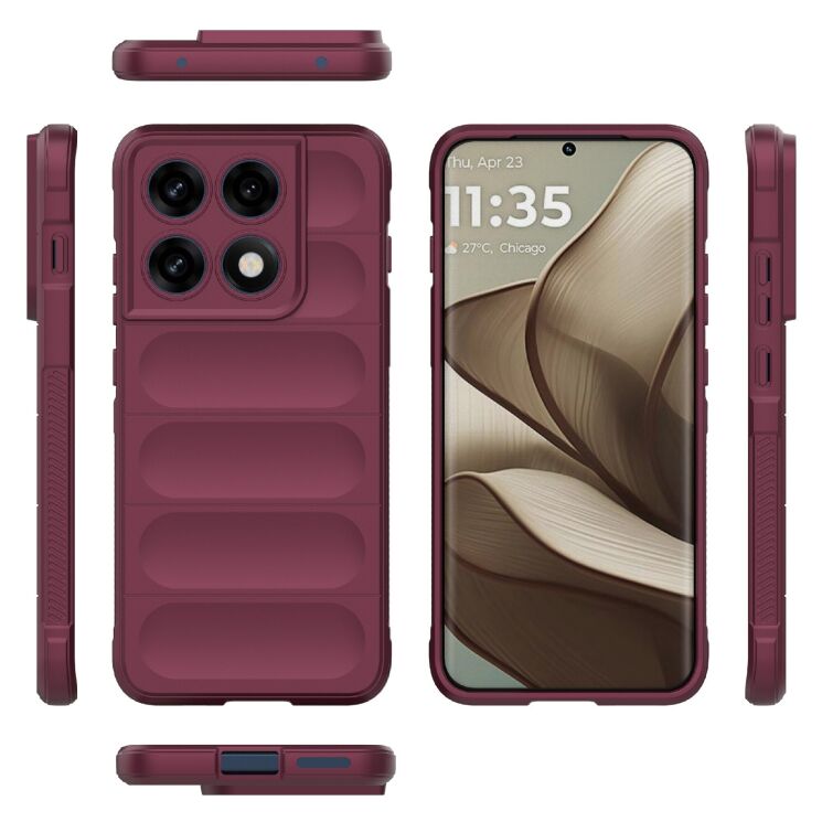 Силіконовий (TPU) чохол Deexe Terra Case для Motorola Edge 70 Pro - Light Purple: фото 5 з 5