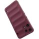 Силіконовий (TPU) чохол Deexe Terra Case для Nothing Phone (3a) Lite - Wine Red (405403WR). Фото 3 з 7