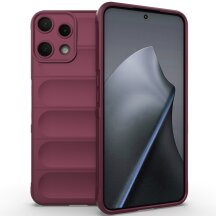 Силіконовий (TPU) чохол Deexe Terra Case для Nothing Phone (3a) Lite - Wine Red: фото 1 з 7