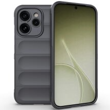 Силіконовий (TPU) чохол Deexe Terra Case для OPPO Reno 15 Pro - Dark Grey: фото 1 з 5