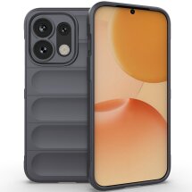Силиконовый (TPU) чехол Deexe Terra Case для OPPO Reno 16 / 16 Pro - Dark Grey: фото 1 из 5