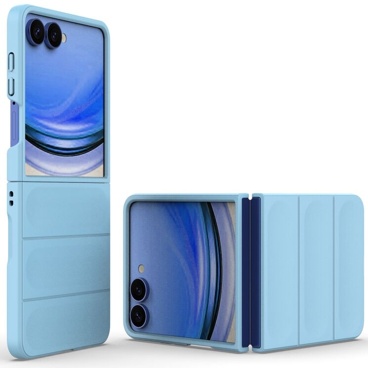 Силіконовий (TPU) чохол Deexe Terra Case для Samsung Galaxy Flip 8 - Baby Blue (423515TT) Силіконовий (TPU) чохол Deexe Terra Case для Samsung Galaxy Flip 8 - Baby Blue: фото 6 з 9