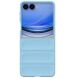 Силіконовий (TPU) чохол Deexe Terra Case для Samsung Galaxy Flip 8 - Baby Blue (423515TT). Фото 5 з 9