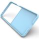 Силіконовий (TPU) чохол Deexe Terra Case для Samsung Galaxy Flip 8 - Baby Blue (423515TT). Фото 3 з 9