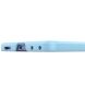 Силіконовий (TPU) чохол Deexe Terra Case для Samsung Galaxy Flip 8 - Baby Blue (423515TT). Фото 7 з 9