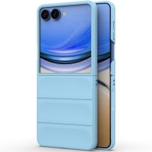 Силиконовый (TPU) чехол Deexe Terra Case для Samsung Galaxy Flip 8 - Baby Blue: фото 1 из 9