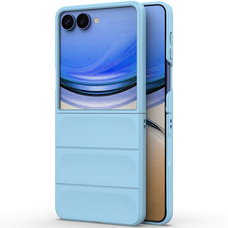 Силіконовий (TPU) чохол Deexe Terra Case для Samsung Galaxy Flip 8 - Baby Blue (423515TT) Силіконовий (TPU) чохол Deexe Terra Case для Samsung Galaxy Flip 8 - Baby Blue: фото 1 з 9