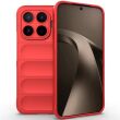 Силиконовый (TPU) чехол Deexe Terra Case для Xiaomi 17T Pro - Red (422328R)
