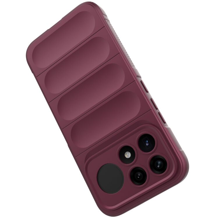 Силіконовий (TPU) чохол Deexe Terra Case для Xiaomi Poco F9 Ultra - Wine Red (430151WR) Силіконовий (TPU) чохол Deexe Terra Case для Xiaomi Poco F9 Ultra - Wine Red: фото 3 з 9