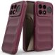 Силіконовий (TPU) чохол Deexe Terra Case для Xiaomi Poco F9 Ultra - Wine Red (430151WR). Фото 2 з 9
