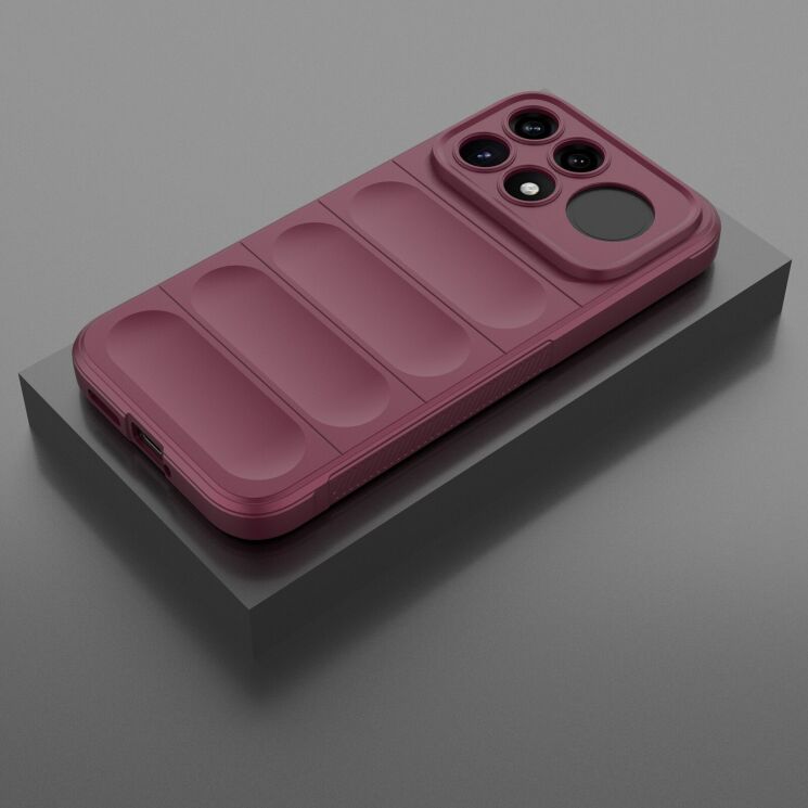 Силіконовий (TPU) чохол Deexe Terra Case для Xiaomi Poco F9 Ultra - Wine Red (430151WR) Силіконовий (TPU) чохол Deexe Terra Case для Xiaomi Poco F9 Ultra - Wine Red: фото 4 з 9