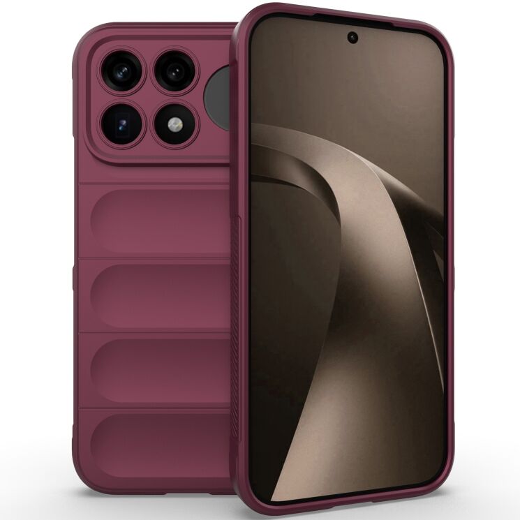 Силіконовий (TPU) чохол Deexe Terra Case для Xiaomi Poco F9 Ultra - Wine Red (430151WR) Силіконовий (TPU) чохол Deexe Terra Case для Xiaomi Poco F9 Ultra - Wine Red: фото 1 з 9