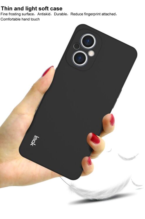 Силиконовый (TPU) чехол IMAK UC-3 Series для OnePlus Nord N20 - Black: фото 7 из 11