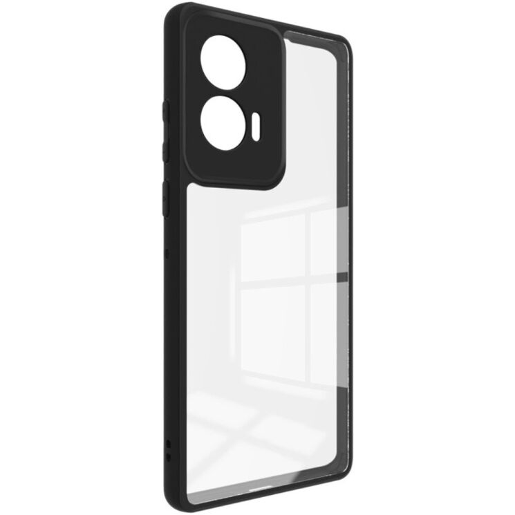 Силиконовый (TPU) чехол IMAK UX-9A Series для Motorola Edge 50 Fusion - Black: фото 4 из 13