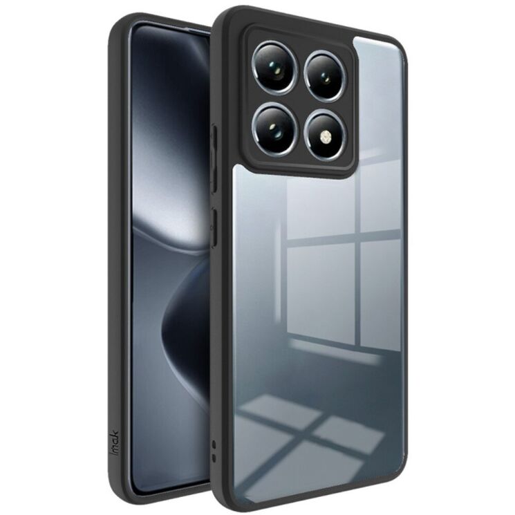 Силиконовый (TPU) чехол IMAK UX-9A Series для Xiaomi 14T Pro - Black: фото 1 из 8