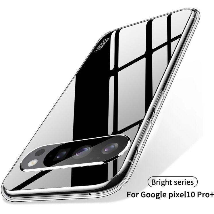 Силіконовий (TPU) чохол MOFI Thin Guard для Google Pixel 10 Pro XL - Transparent: фото 9 з 10
