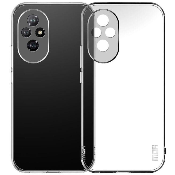 Силиконовый (TPU) чехол MOFI Thin Guard для Honor 200 Pro - Transparent: фото 1 из 11