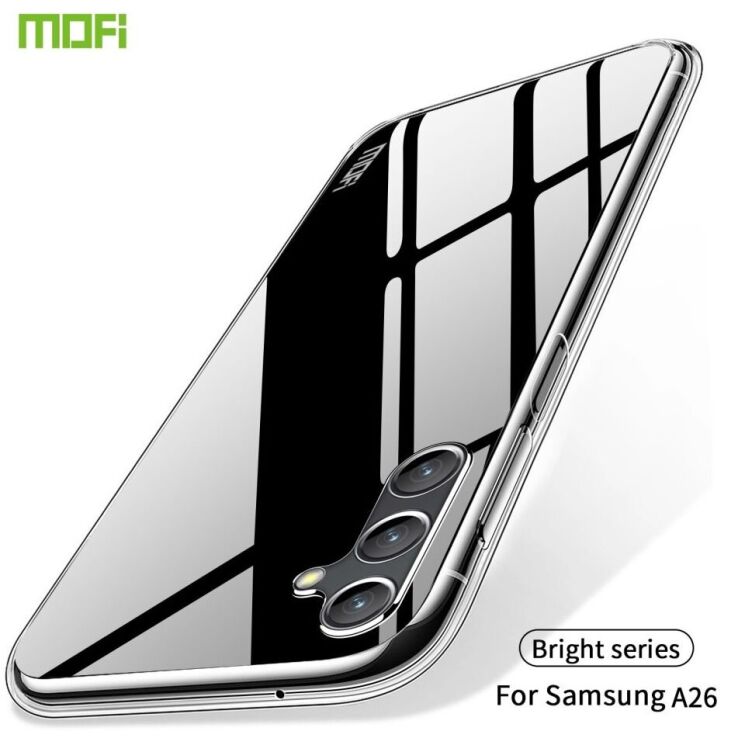 Силиконовый (TPU) чехол MOFI Thin Guard для Samsung Galaxy A26 (A266) - Transparent: фото 2 из 10