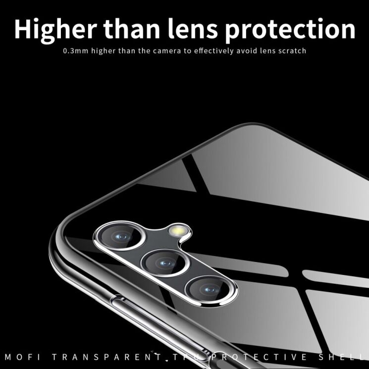 Силиконовый (TPU) чехол MOFI Thin Guard для Samsung Galaxy A26 (A266) - Transparent: фото 5 из 10