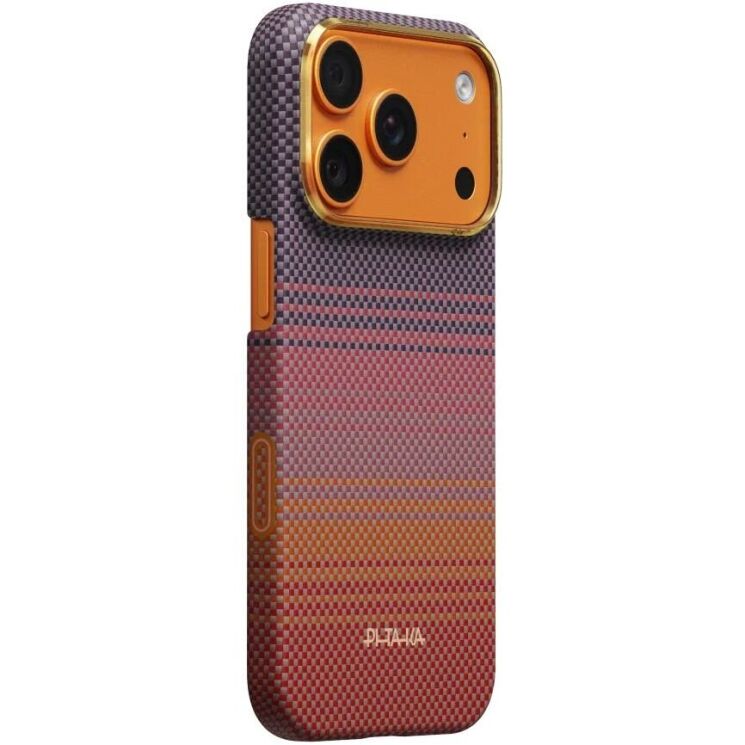 Ультратонкий чехол Pitaka Edge Case California Dream для iPhone 17 Pro (SCD1702P) - Pink / Coffee: фото 2 из 10