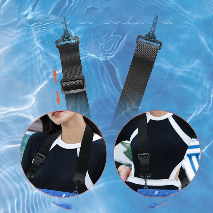 Вологозахисний чохол PICTET.FINO RH02 Waterproof Bag для планшетів з діагоналлю до 13 дюймів - Blue: фото 6 з 10