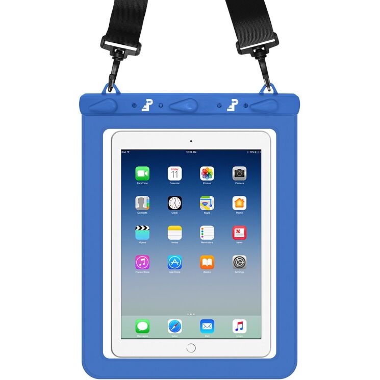 Вологозахисний чохол PICTET.FINO RH02 Waterproof Bag для планшетів з діагоналлю до 13 дюймів - Blue: фото 4 з 10