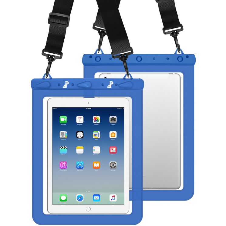 Вологозахисний чохол PICTET.FINO RH02 Waterproof Bag для планшетів з діагоналлю до 13 дюймів - Blue: фото 3 з 10