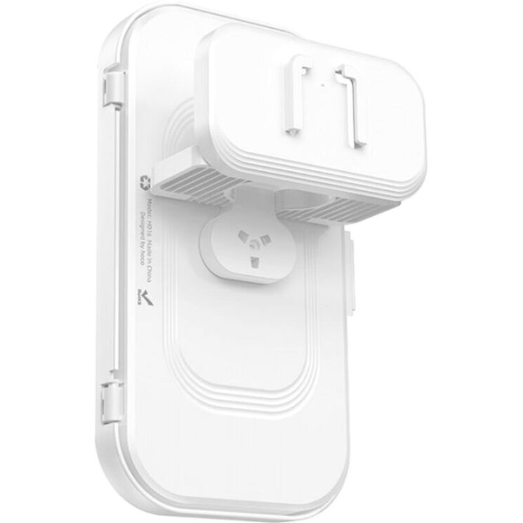 Влагозащитный держатель Hoco HD16 Wave - White: фото 6 из 9