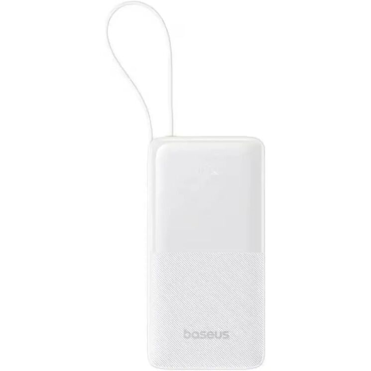 Внешний аккумулятор Baseus Bipow 2 (20W) 20000mAh + кабель Type-C (P10077101213-01) - White: фото 2 из 21