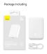 Внешний аккумулятор Baseus Magnetic Mini 20W (20000mAh) PPCX150002 - White (995443W). Фото 26 из 26