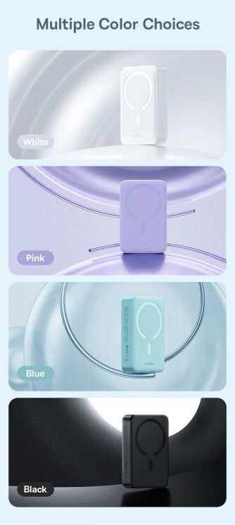 Внешний аккумулятор Baseus Magnetic Mini 20W (20000mAh) PPCX150002 - White: фото 22 из 26