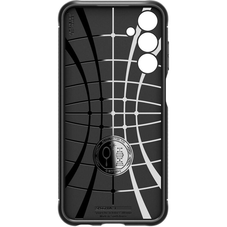 Захисний чохол Spigen (SGP) Rugged Armor для Samsung Galaxy A25 (A256) - Matte Black: фото 8 з 17