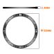 Захисна накладка Deexe Bezel Guard для Garmin Quatix 8 (51mm) - Black / White (369801BW). Фото 6 з 6