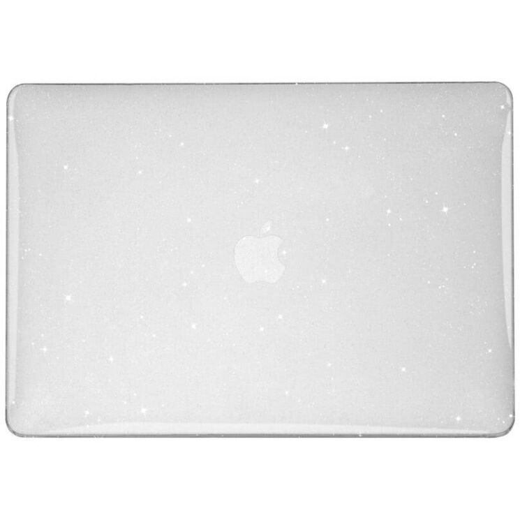 Защитная накладка Tech-Protect SmartShell для Apple MacBook Air 13 (2020) - Glitter Clear: фото 3 из 5